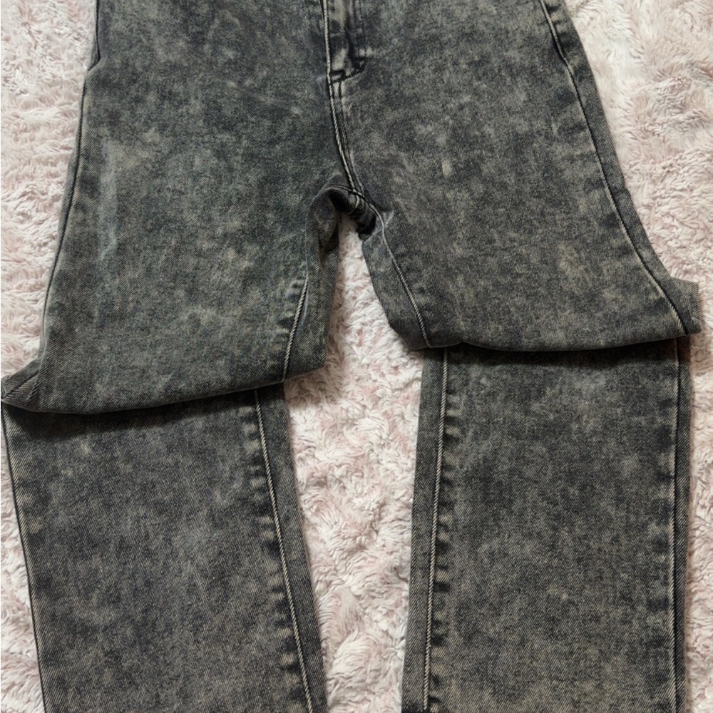 Acid Wash Denim Jeans